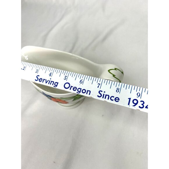 Villeroy & Boch Amapola Gravy Boat Porcelain Floral Design Made In Germany - Picture 6 of 7